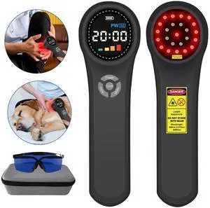 Toponechoice Rechargeable LLLT Device for Shoulder Frozen, Plantar Fasciitis, Neuropathy 10HZ