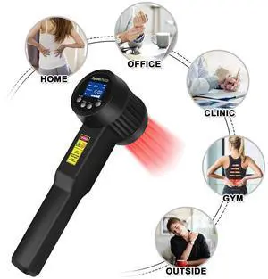 Toponechoice 205W Super Pulsed Infrared Laser 905nm Red Light Therapy for All Body Pain