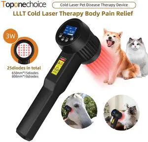 Toponechoice class iv cold laser  therapy device near me for dogs and humans 650nm*15+808nm*10 cold light laser for horses