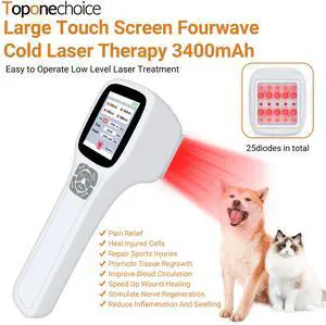 Toponechoice red light laser therapy professional for tendonitis,pro healing neuropathy cold laser therapy device