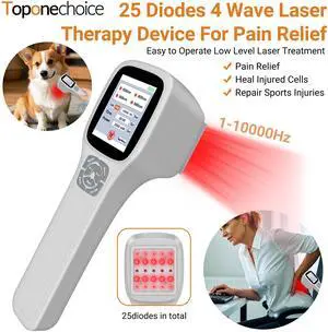 Toponechoice portable  pbm cold laser therapy for neuropathy and laser treatment,medical and laser pain clinic