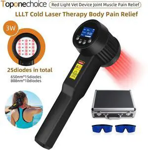 Toponechoice cold laser men/pet light therapy device for sore heel treatment best hand held laser for therapy for dogs