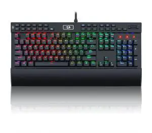 K550 RGB Gaming Keyboard, 104 Keys + 12 Macro G Keys Wired Mechanical Keyboard w/Aluminum Top Plate, Custom Clicky Purple Switch, Extra USB Port & Wrist Rest K550 RGB Gaming Keyboard, 104 Keys + 12 Macro G Keys Wired Mechanical Keyboard w/Aluminum Top Plate, Custom Clicky Purple Switch, Extra USB Port & Wrist Rest