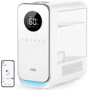Humidifiers for Bedroom, Top-filled Smart Quiet Cool Mist Humidifier for Large Room, 50 Hours Runtime for Home, Indoor Plants, Oil Diffuser & Nightlight for Baby Nusery, 5L, with Alexa/Google Humidifiers for Bedroom, Top-filled Smart Quiet Cool Mist Humidifier for Large Room, 50 Hours Runtime for Home, Indoor Plants, Oil Diffuser & Nightlight for Baby Nusery, 5L, with Alexa/Google