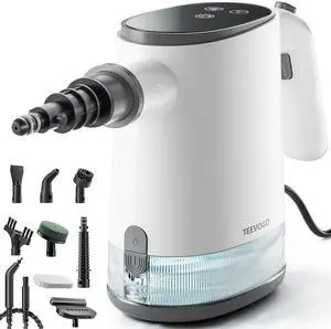 Handheld Steam Cleaner, 15s Fast Heating, Adjustable Steam, 650mL Large Water Tank, Pressurized Portable Steamer for Cleaning Home, Kitchen, Car, Bathroom, Tile, Furniture, Multi-Surface Handheld Steam Cleaner, 15s Fast Heating, Adjustable Steam, 650mL Large Water Tank, Pressurized Portable Steamer for Cleaning Home, Kitchen, Car, Bathroom, Tile, Furniture, Multi-Surface
