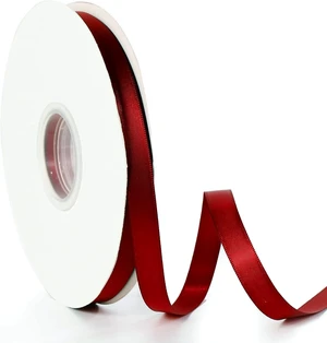 Tanvia 1/2" X 100 Yards Solid Color Satin Ribbon, Double Faced High Density Polyester Fabric Ribbon for Gifts Wrapping, Wedding, Party, Crafts, Hair Bows, Home DIY Decor Ornaments, Wine Red Tanvia 1/2" X 100 Yards Solid Color Satin Ribbon, Double Faced High Density Polyester Fabric Ribbon for Gifts Wrapping, Wedding, Party, Crafts, Hair Bows, Home DIY Decor Ornaments, Wine Red