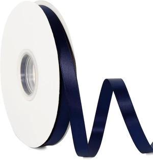 Tanvia 1/2" X 100 Yards Solid Color Satin Ribbon, Double Faced High Density Polyester Fabric Ribbon for Gifts Wrapping, Wedding, Party, Crafts, Hair Bows, Home DIY Decor Ornaments, Navy Blue Tanvia 1/2" X 100 Yards Solid Color Satin Ribbon, Double Faced High Density Polyester Fabric Ribbon for Gifts Wrapping, Wedding, Party, Crafts, Hair Bows, Home DIY Decor Ornaments, Navy Blue