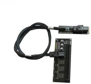 Vszerda FOR NVMe M.2 NGFF to PCIe 3.0 x4 x16 Riser Card for External Video Card Graphics Card NVME to PCI Express x16 Riser Board with Cable Vszerda FOR NVMe M.2 NGFF to PCIe 3.0 x4 x16 Riser Card for External Video Card Graphics Card NVME to PCI Express x16 Riser Board with Cable