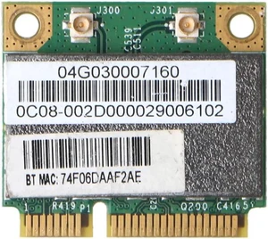 WRIARICH Wireless Card Adapter for Broadcom Bcm94313HMGB AW-NB047H BCM4313 Half Mini Pci-e Wifi Net-work Card with Bluetooth4.0 WRIARICH Wireless Card Adapter for Broadcom Bcm94313HMGB AW-NB047H BCM4313 Half Mini Pci-e Wifi Net-work Card with Bluetooth4.0