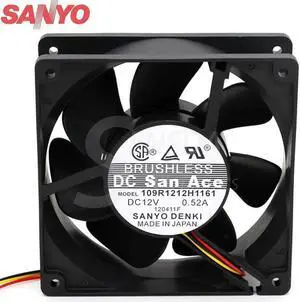 Vszerda For 109R1212H1161 12CM 120mm 12038 DC 12V 0.52A server inverter computer cpu case axial Cooling Fans Vszerda For 109R1212H1161 12CM 120mm 12038 DC 12V 0.52A server inverter computer cpu case axial Cooling Fans