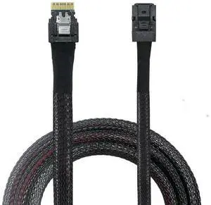 Vszerda FOR Server Con tion Cable SFF8654 To SFF8643 Adapter Cable SlimSAS 4i To Minisas Cable Vszerda FOR Server Con tion Cable SFF8654 To SFF8643 Adapter Cable SlimSAS 4i To Minisas Cable