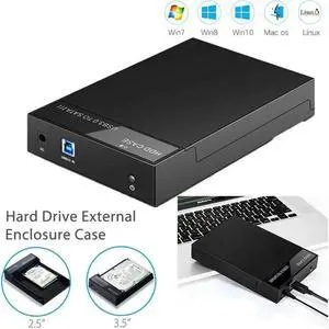 Vszerda 2.5"/3.5'' Hard Drive External Enclosure SATA to USB 3.0 HDD Docking Station Vszerda 2.5"/3.5'' Hard Drive External Enclosure SATA to USB 3.0 HDD Docking Station
