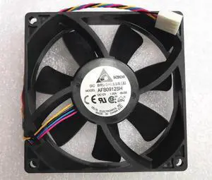 Vszerda AFB0912SH For Delta 9025 9225 9cm Fan 4-Wire Dual Ball Bearing 12V 1A 5400RPM Vszerda AFB0912SH For Delta 9025 9225 9cm Fan 4-Wire Dual Ball Bearing 12V 1A 5400RPM