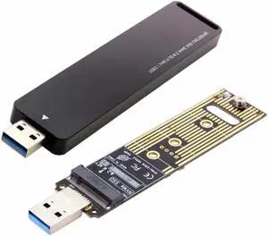 Vszerda USB 3.0 to NVME M-key M.2 NGFF SSD External PCBA Conveter Adapter with Flash Disk Case Vszerda USB 3.0 to NVME M-key M.2 NGFF SSD External PCBA Conveter Adapter with Flash Disk Case