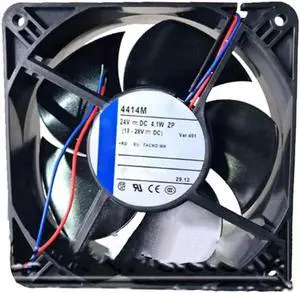 Vszerda LICHIFIT Inverter Cooling Fan for ebmpapst 4414M DC24V 4.1W Frequency Converter Cooling Fan Replacement Vszerda LICHIFIT Inverter Cooling Fan for ebmpapst 4414M DC24V 4.1W Frequency Converter Cooling Fan Replacement