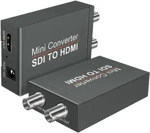 Vszerda SDI To HDMI Converter HD-SDI 3G-SDI SD-SDI to HDMI SDI Converter Video Adapter Vszerda SDI To HDMI Converter HD-SDI 3G-SDI SD-SDI to HDMI SDI Converter Video Adapter