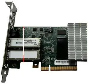 Vszerda FOR 593742-001 593715-001 593717-B21 10GB 2 Port Dual Port FOR NC523SFP Qlogic QLE3242 10G Fiber Optic Network Card Vszerda FOR 593742-001 593715-001 593717-B21 10GB 2 Port Dual Port FOR NC523SFP Qlogic QLE3242 10G Fiber Optic Network Card