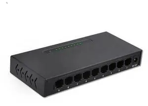 Vszerda 90 Gigabit Switch RJ45 Network Cable Hub Monitoring High-speed switching Diverters Metal shell Vszerda 90 Gigabit Switch RJ45 Network Cable Hub Monitoring High-speed switching Diverters Metal shell