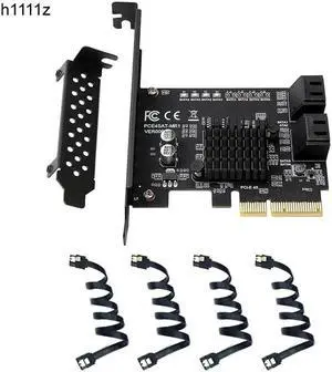 Vszerda PCI Express Raid Card 4Port SATA 3.0 Add On Card Marvell 88SE9230 Chip PCIE SATA Raid Controller PCI-E to SATA HDD SSD Raid Card Vszerda PCI Express Raid Card 4Port SATA 3.0 Add On Card Marvell 88SE9230 Chip PCIE SATA Raid Controller PCI-E to SATA HDD SSD Raid Card