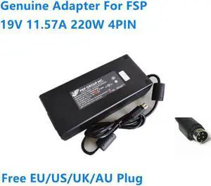Vszerda 19V 11.57A 220W 4PIN FSP220-ABAN2 FSP220-ABAN1 AC Switching Power Adapter For FSP Power Supply Charger Vszerda 19V 11.57A 220W 4PIN FSP220-ABAN2 FSP220-ABAN1 AC Switching Power Adapter For FSP Power Supply Charger