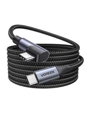 Vszerda 240W Right Angle USB C Cable, PD 3.1 Fast Charging, 3.3ft | 90° right angle with E-Marker chip. For iPhone 17/16/Pro/Max, MacBook Pro M5, iPad, Galaxy S26/S25, Steam Deck, Switch Vszerda 240W Right Angle USB C Cable, PD 3.1 Fast Charging, 3.3ft | 90° right angle with E-Marker chip. For iPhone 17/16/Pro/Max, MacBook Pro M5, iPad, Galaxy S26/S25, Steam Deck, Switch