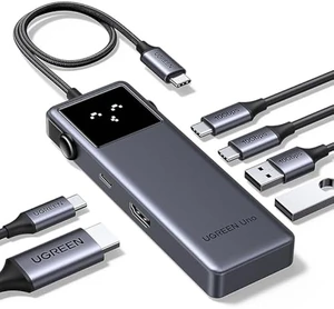 Vszerda Uno 6 in 1 USB-C Hub with 10Gbps USB-C & USB-A Data Ports 4K@60Hz HDMI for MacBook Pro/Air, iPad Pro, Surface, XPS, Thinkpad and More. Vszerda Uno 6 in 1 USB-C Hub with 10Gbps USB-C & USB-A Data Ports 4K@60Hz HDMI for MacBook Pro/Air, iPad Pro, Surface, XPS, Thinkpad and More.