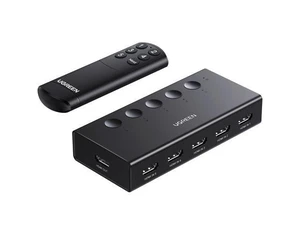 Vszerda HDMI Switch 5 in 1 Out 4K@60Hz, HDMI Splitter with Remote 5 Port Switcher Selector Box Support 3D CEC HDR HDCP2.2 Compatible with PS5/4/3 Xbox Nintendo Switch Roku TV Fire Stick Black Vszerda HDMI Switch 5 in 1 Out 4K@60Hz, HDMI Splitter with Remote 5 Port Switcher Selector Box Support 3D CEC HDR HDCP2.2 Compatible with PS5/4/3 Xbox Nintendo Switch Roku TV Fire Stick Black