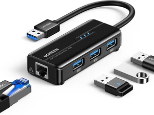 Vszerda USB 3.0 Hub Ethernet Adapter 10 100 1000 Gigabit Network Converter with 3 USB 3.0 Ports Hub Compatible with Laptop PC Nintendo Switch MacBook Mac Mini Surface XPS Windows Linux macOS, and More Vszerda USB 3.0 Hub Ethernet Adapter 10 100 1000 Gigabit Network Converter with 3 USB 3.0 Ports Hub Compatible with Laptop PC Nintendo Switch MacBook Mac Mini Surface XPS Windows Linux macOS, and More