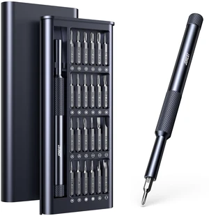 Vszerda 25-IN-1 Precision Screwdriver Set, Mini Repair Tool Kit with Torx for Macbook, Computer, Laptop, iPhone, PS5, Xbox, Switch, Glasses, Watch, Ring Doorbell, Electronic, Small Gift Gadget for Men Vszerda 25-IN-1 Precision Screwdriver Set, Mini Repair Tool Kit with Torx for Macbook, Computer, Laptop, iPhone, PS5, Xbox, Switch, Glasses, Watch, Ring Doorbell, Electronic, Small Gift Gadget for Men