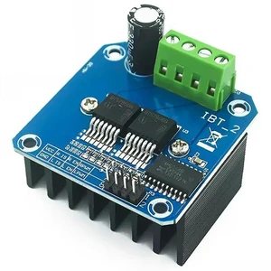 Vszerda High-power car motor driver module BTS7960 43A current-limited control semiconductor cooling driver Vszerda High-power car motor driver module BTS7960 43A current-limited control semiconductor cooling driver