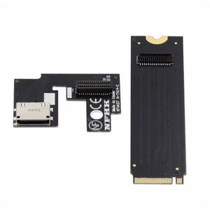 Vszerda PCI-E 4.0 M.2 M-key to Oculink SFF-8612 SFF-8611 Host Adapter for ThinkBook 14+ External Graphics Card & SSD Vszerda PCI-E 4.0 M.2 M-key to Oculink SFF-8612 SFF-8611 Host Adapter for ThinkBook 14+ External Graphics Card & SSD
