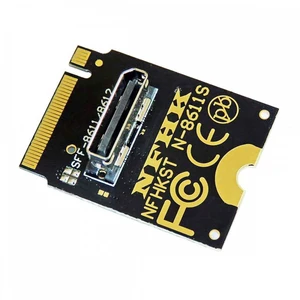 Vszerda 2230 PCI-E4.0 M.2 M-key to Oculink SFF-8612 SFF-8611 Vertical Host Adapter for NVME U.2 SSD eGPU Vszerda 2230 PCI-E4.0 M.2 M-key to Oculink SFF-8612 SFF-8611 Vertical Host Adapter for NVME U.2 SSD eGPU