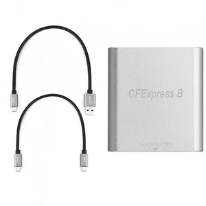 Vszerda USB3.1 Type-C USB3.0 Type-A to CF Express Extension Card Reader CFE Type-B Support R5 Z6 Z7 CFB Memory Card Vszerda USB3.1 Type-C USB3.0 Type-A to CF Express Extension Card Reader CFE Type-B Support R5 Z6 Z7 CFB Memory Card