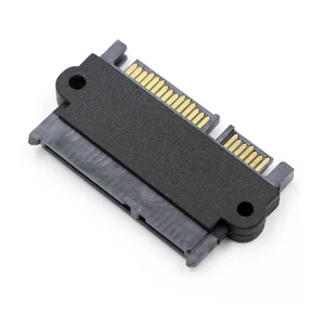 Vszerda 3.5" 2.5inch SATA 22Pin 7+15 Male to SATA 22P 7+15 Female extension convertor adapter with screw holes Vszerda 3.5" 2.5inch SATA 22Pin 7+15 Male to SATA 22P 7+15 Female extension convertor adapter with screw holes