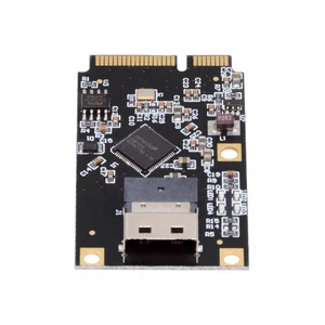 Vszerda Mini PCI-E PCI Express to Slimline SFF-8654 SATA 3.0 Four Ports Adapter Converter 6Gbps Disk Extension Card for SSD Vszerda Mini PCI-E PCI Express to Slimline SFF-8654 SATA 3.0 Four Ports Adapter Converter 6Gbps Disk Extension Card for SSD