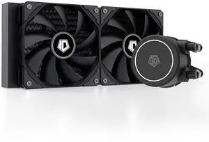 FROSTFLOW X 240 CPU Water Cooler AIO Cooler 240mm CPU Liquid Cooler White LED 2x120mm PWM Fans, Intel 1700/1200/115X, AMD AM5/AM4