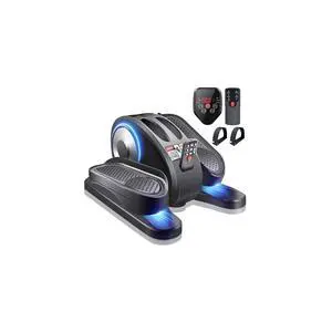 ESL Under Desk Elliptical - Portable Leg Exerciser with Pedal Strap for Seniors, Compact Seated Elliptical with Remote Control, LCD Display Electric Elliptical Trainers for Home ESL Under Desk Elliptical - Portable Leg Exerciser with Pedal Strap for Seniors, Compact Seated Elliptical with Remote Control, LCD Display Electric Elliptical Trainers for Home