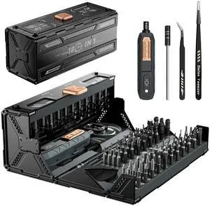 Precision Screwdriver Set with 21 Kinds of 160 Magnetic Bits, Multi-Bits Professional Laptop Screwdriver Repair Kit for Most Electronic Devices, Watch, Xbox, Console, Glasses, Doorbell, DIY Precision Screwdriver Set with 21 Kinds of 160 Magnetic Bits, Multi-Bits Professional Laptop Screwdriver Repair Kit for Most Electronic Devices, Watch, Xbox, Console, Glasses, Doorbell, DIY