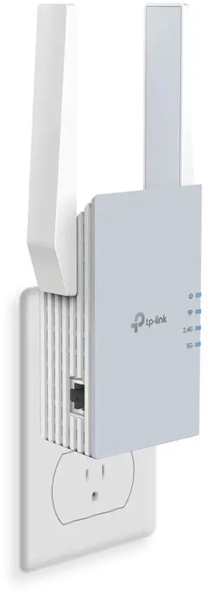 RE515X AX1500 WiFi 6 Range Extender w/Ethernet Port | 1.5G Dual-Band Wireless Repeater Amplifier | Up to 1800 Sq. Ft., 64 Devices | Internet Signal Booster | APP Setup | EasyMesh Compatible