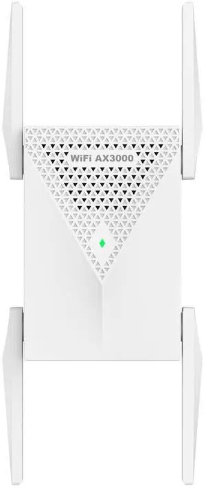 2025 AX3000 WiFi 6 Extender-Dual Band (2.4G/5.8G), WiFi Extender Signal Booster with Gigabit Ethernet Port, Access Point, No Required App, Long Range WiFi Booster, Faster Speed and Easy Setup