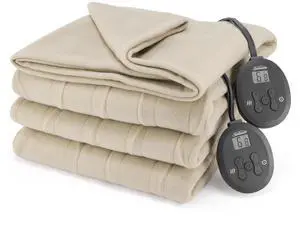 Royal Ultra Fleece Heated Electric Blanket Queen Size, 90" x 84", 12 Heat Settings, 12-Hour Selectable Auto Shut-Off, Fast Heating, Machine Washable, Warm and Cozy, Pebble Royal Ultra Fleece Heated Electric Blanket Queen Size, 90" x 84", 12 Heat Settings, 12-Hour Selectable Auto Shut-Off, Fast Heating, Machine Washable, Warm and Cozy, Pebble