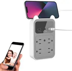 USB Charger Camera - WiFi Small Camera - Full HD 2K Mini Wireless Nanny Cam - 120° Degree Wide Angle for Discreet Indoor Security (Grey) USB Charger Camera - WiFi Small Camera - Full HD 2K Mini Wireless Nanny Cam - 120° Degree Wide Angle for Discreet Indoor Security (Grey)