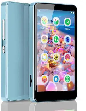 MP3 Player for Kids with Parental Controls, Spotify Kids, Spotify, Audible, Amazon Music, Libby, 4.0" IPS MP4 Music Player Up to 512GB (Light Blue) MP3 Player for Kids with Parental Controls, Spotify Kids, Spotify, Audible, Amazon Music, Libby, 4.0" IPS MP4 Music Player Up to 512GB (Light Blue)