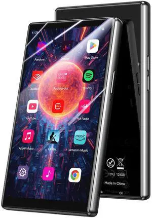 5'' 128GB MP3 Player with Bluetooth and WiFi, T09 Touch Screen Andriod 13 Music Player with Spotify, Audible, YouTube, Up to 1TB 5'' 128GB MP3 Player with Bluetooth and WiFi, T09 Touch Screen Andriod 13 Music Player with Spotify, Audible, YouTube, Up to 1TB