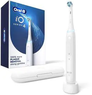 iO Series 4 Electric Toothbrush with (1) Brush Head, Rechargeable, White