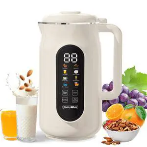 10-in-1 Nut Milk Maker Machine,10 Blade 42oz Homemade Almond, Soy, Oat, Juice, Plant-Based and Dairy Free Beverages,Automatic Almond Milk Maker, LED Panel/Delay Start/Keep Warm/Boil Water/Self Clean 10-in-1 Nut Milk Maker Machine,10 Blade 42oz Homemade Almond, Soy, Oat, Juice, Plant-Based and Dairy Free Beverages,Automatic Almond Milk Maker, LED Panel/Delay Start/Keep Warm/Boil Water/Self Clean