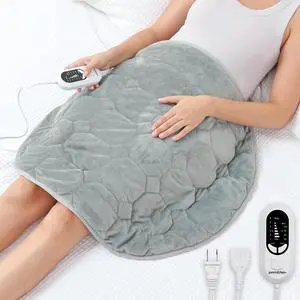 Weighted Heating Pad for Deeper Pain Relief, 7lbs XXXL Size(29x24) with Fast Heat Technology, Heated Blankets for Adults, Relief for Back and Shoulder and Knee Weighted Heating Pad for Deeper Pain Relief, 7lbs XXXL Size(29x24) with Fast Heat Technology, Heated Blankets for Adults, Relief for Back and Shoulder and Knee