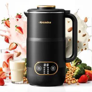 8 in 1 Nut Milk Maker, 8 Blade 35oz Homemade Almond, Oat, Coconut, Soy, Plant Based Milks and Non Dairy Beverages, Soy Milk Maker Machine with Delay Start/Keep Warm/Self-Cleaning/Boil Water 8 in 1 Nut Milk Maker, 8 Blade 35oz Homemade Almond, Oat, Coconut, Soy, Plant Based Milks and Non Dairy Beverages, Soy Milk Maker Machine with Delay Start/Keep Warm/Self-Cleaning/Boil Water