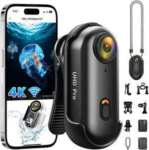 2026 Newly Enhanced Action Camera 4K,Body Cam WiFi POV Camera,Thumb Size Snap Cam with Waterproof Case,Wearable Sports Snapcam,Mini Body Camera for Walking Fishing Vlogging Cycling Horse Riding 2026 Newly Enhanced Action Camera 4K,Body Cam WiFi POV Camera,Thumb Size Snap Cam with Waterproof Case,Wearable Sports Snapcam,Mini Body Camera for Walking Fishing Vlogging Cycling Horse Riding