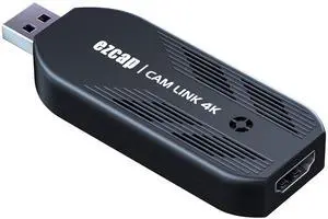 Cam Link 4K, External Camera Capture Card, 4K30/1080p120 for Streaming and Record via DSLR, Camcorder, Actioncam, Low-Latency for Video Conferencing, Live Streaming, Gaming, on OBS, Zoom, Windows Cam Link 4K, External Camera Capture Card, 4K30/1080p120 for Streaming and Record via DSLR, Camcorder, Actioncam, Low-Latency for Video Conferencing, Live Streaming, Gaming, on OBS, Zoom, Windows
